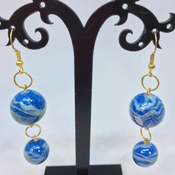 Handmade by me Jewelry - Unique Handmade Polymer Clay Earrings